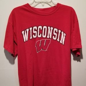 Vintage Wisconsin University Badgers Large Shirt